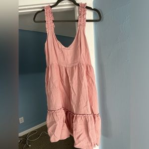 Pink sun dress